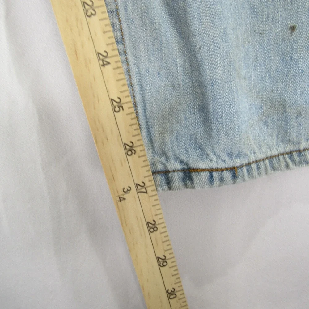 Levis 560 Jeans Mens‎ Size 33x30 (Actual 32x27) Loose Fit Tapered Leg Blue Denim